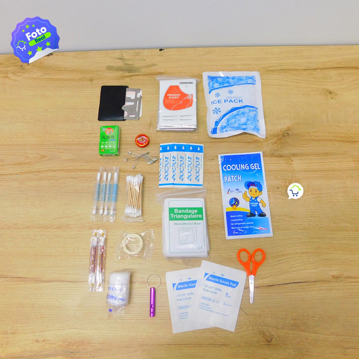 Kit Primeros Auxilios Emergencias 476