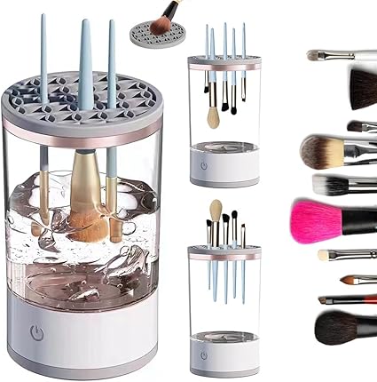 Limpiador de brochas maquillaje
