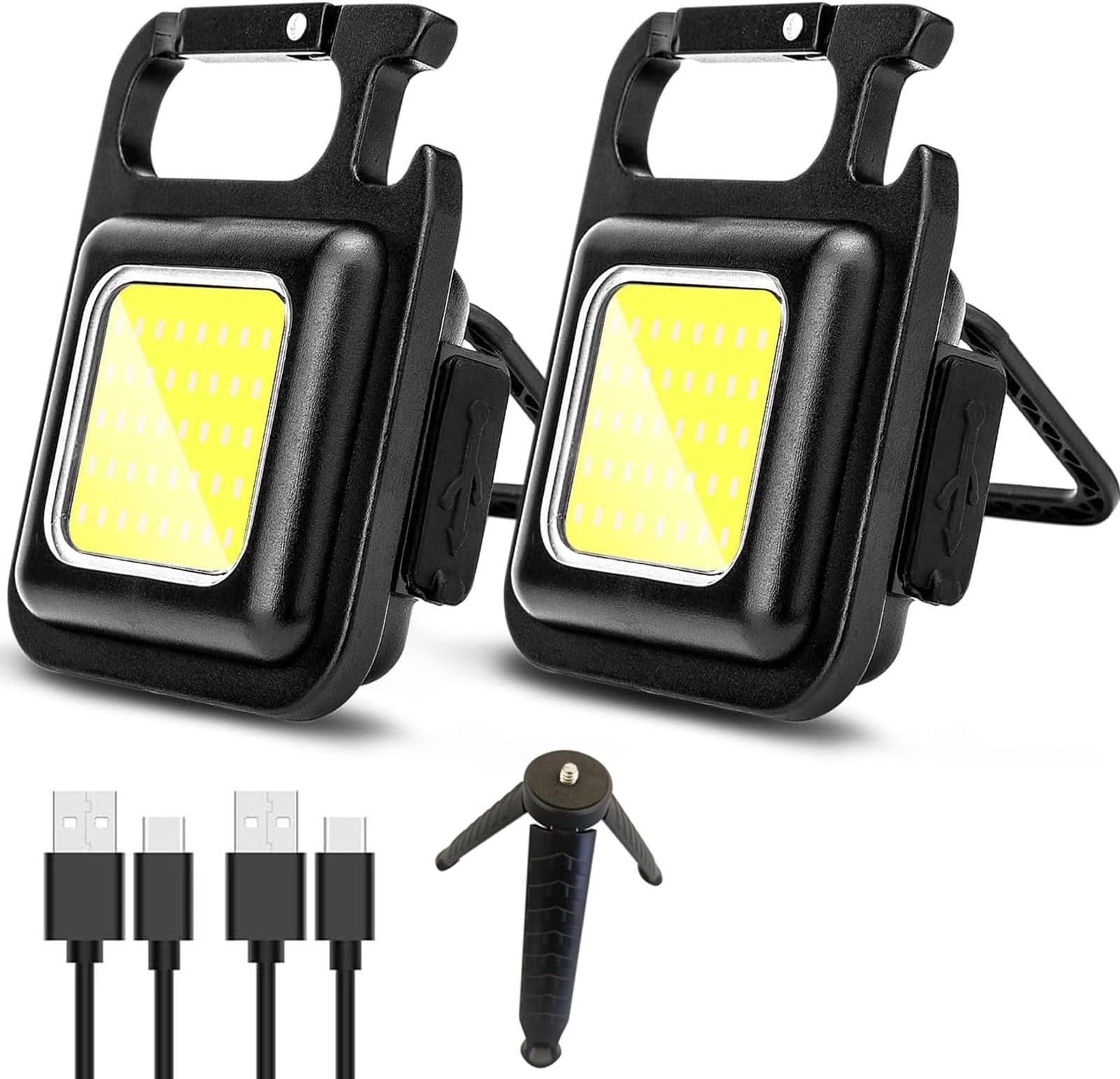 Mini Linterna Led Magnetica Recargab