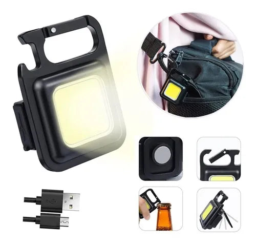 Mini Linterna Led Magnetica Recargab